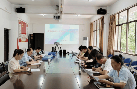 喻发全深入体育部指导推进一流学科建设和本科教育教学审核评估工作